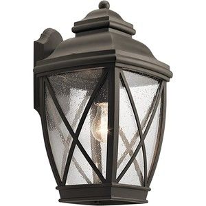 $250 NEW Kichler 49842OZ One Light Outdoor Wall Mount